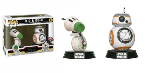 Funko POP! Star Wars – D-0 & BB-8 2Pack (Special Edition) Bobble-Heads Vinyl Figures